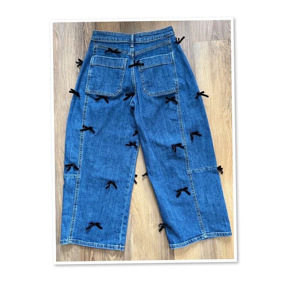 Pilcro The Kenna Heritage Barrel Jeans - Bow Edition - Picture 3 of 15